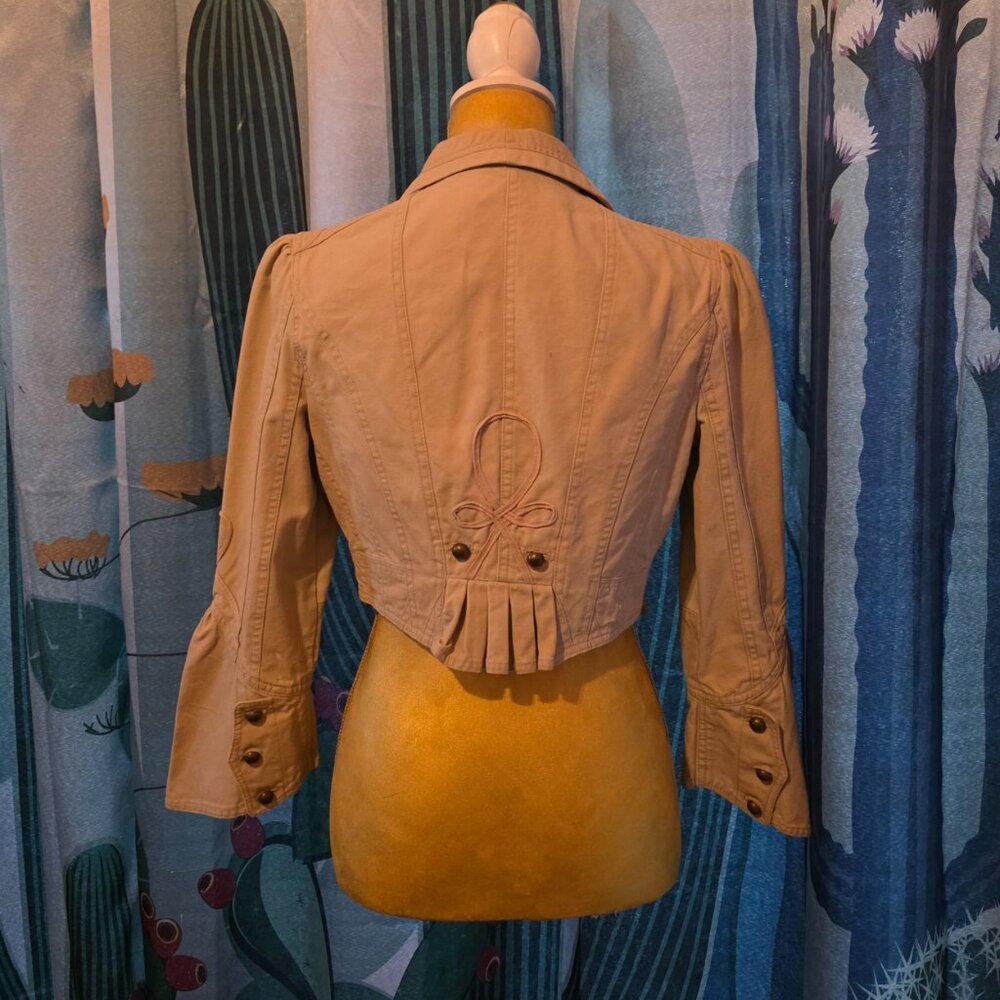 Bisou Bisou M embellished cropped jacket. - Picture 3 of 7